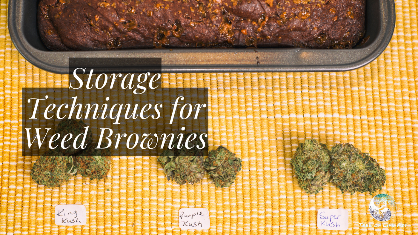 Storage Techniques for Weed Brownies