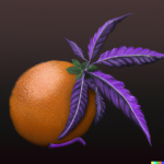 Purle Tangie Print